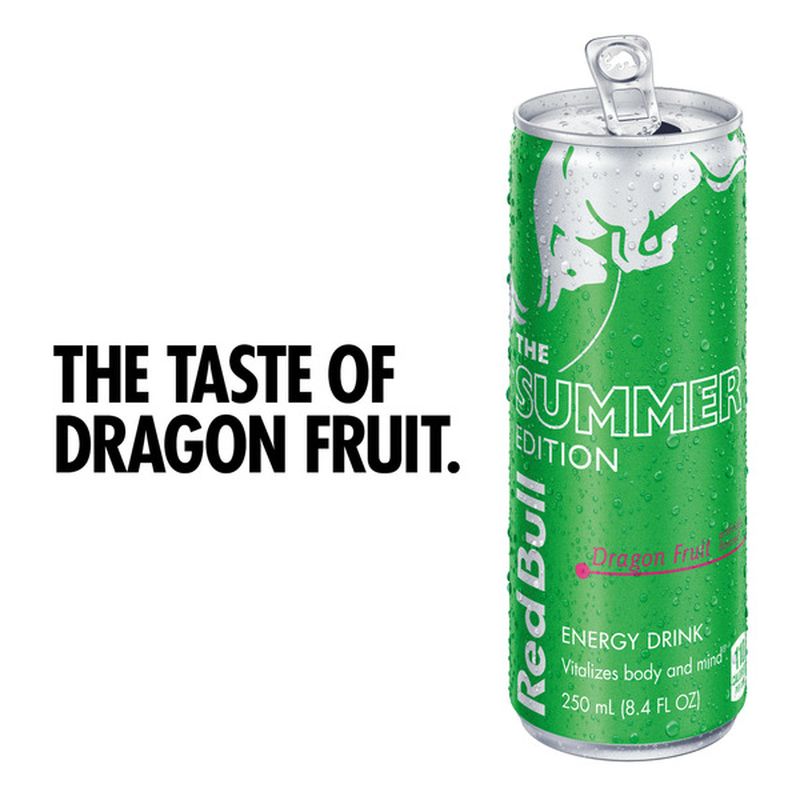 Red Bull Energy Drink Dragon Fruit Fl Oz 12 Fl Oz Instacart