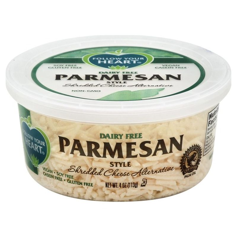 Follow Your Heart Shredded Cheese Alternative, Dairy-Free, Parmesan Style