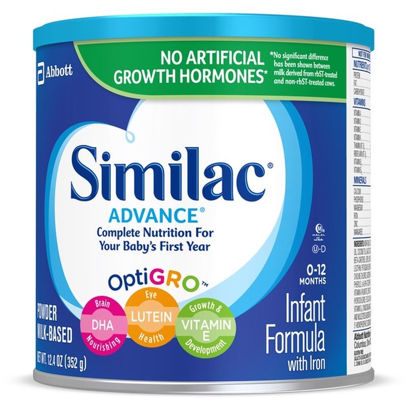 similac advance 12 oz can