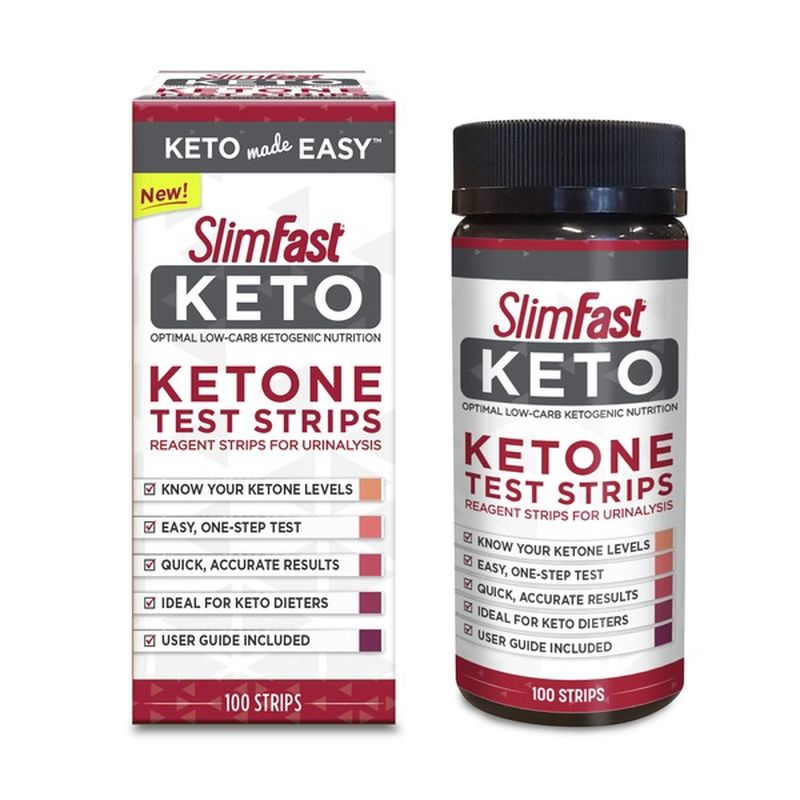 Slimfast Keto Ketone Test Strips (100 each) from Walmart - Instacart