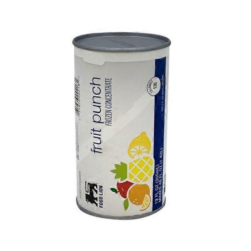 Food Lion Frozen Concentrate, Fruit Punch (12 fl oz) Instacart