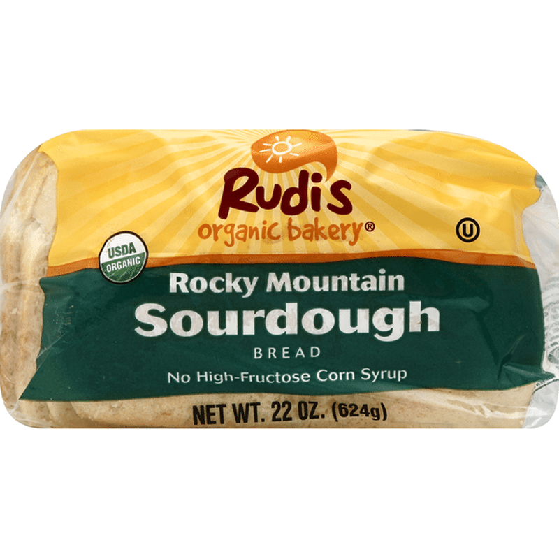 Rudi's Organic Bakery Bread, Organic, Rocky Mountain Sourdough (22 oz