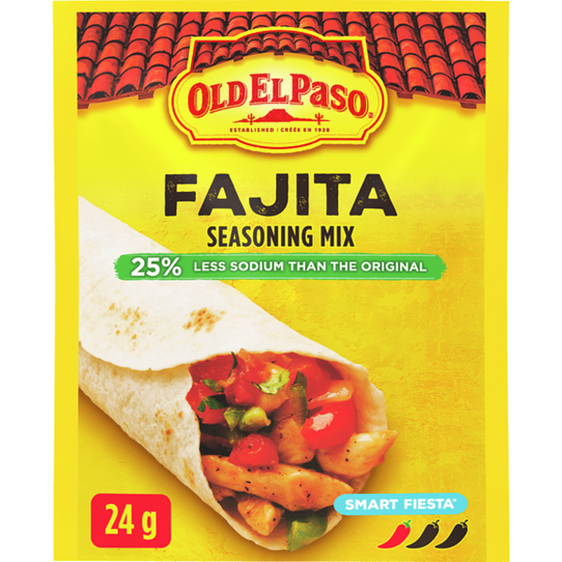Old El Paso Smart Fiesta Fajita Seasoning Mix (24 g) Instacart
