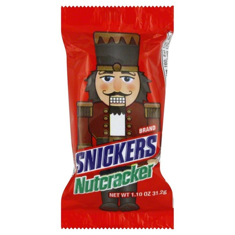 Snickers Nutcracker, Wrapper (1.1 oz) Instacart