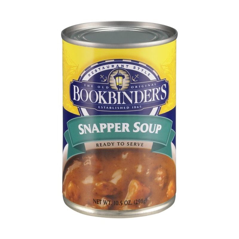 Bookbinder's Snapper Ready to Serve Soup (10.5 oz) Instacart