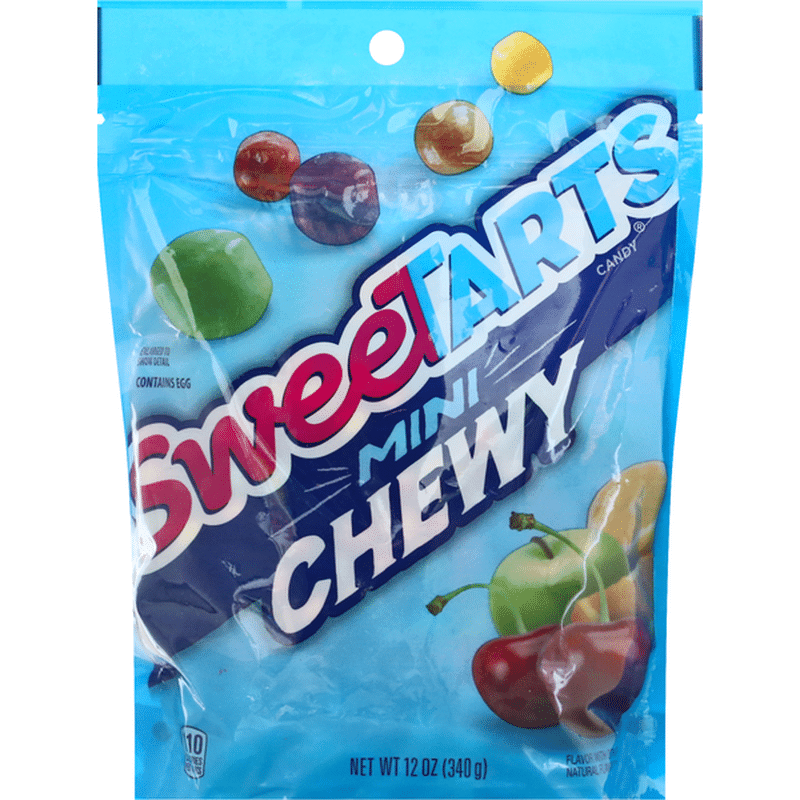 Sweet Tarts Candy, Assorted, Chewy, Mini (12 oz) - Instacart