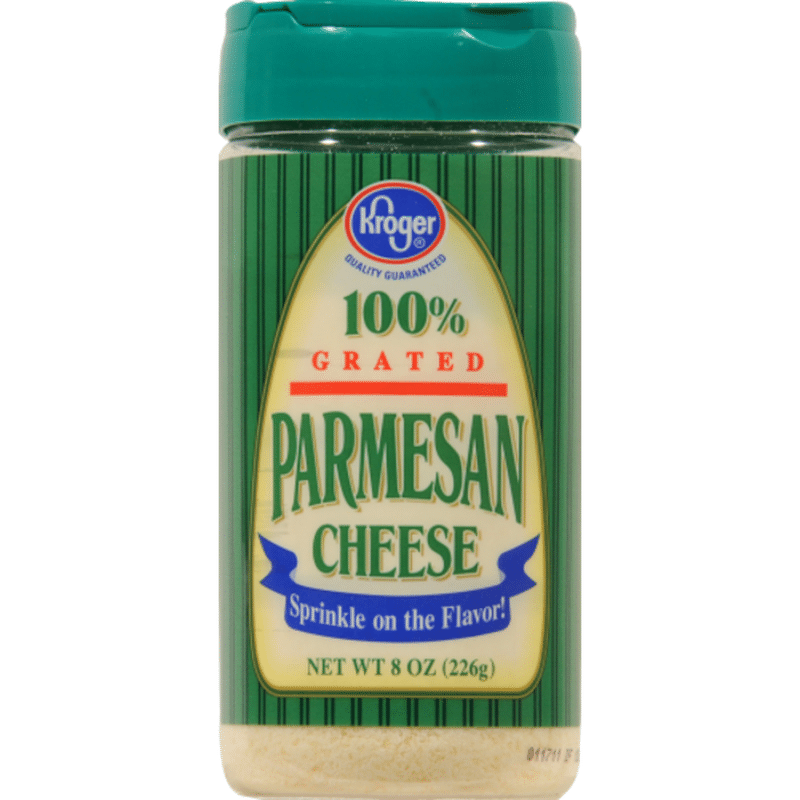 Kroger Grated Parmesan Cheese (8 oz) - Instacart