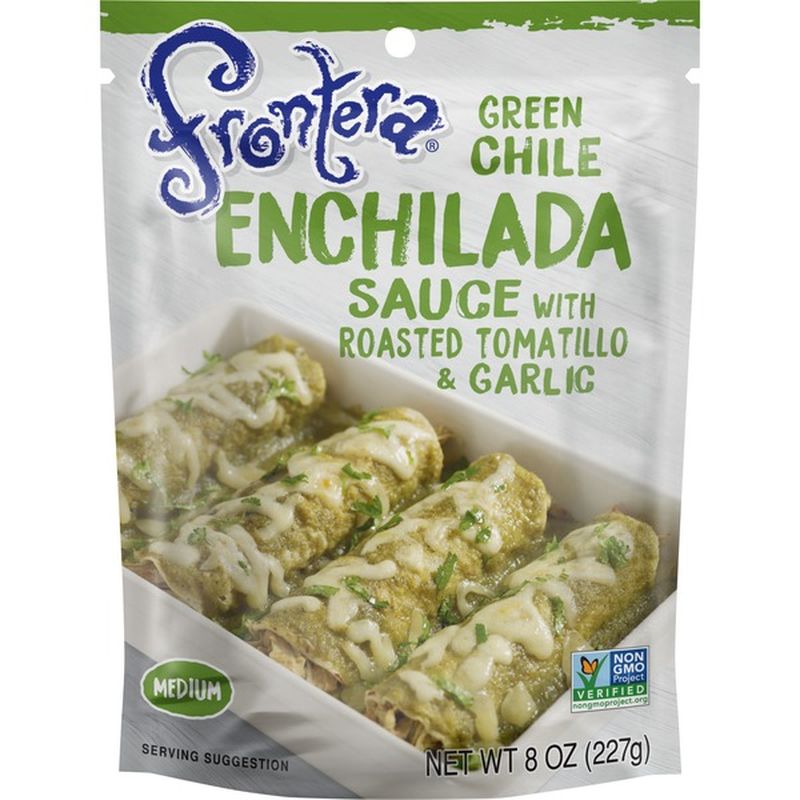 Frontera Green Chili Enchilada Cooking Sauce (8 oz) from Falletti Foods