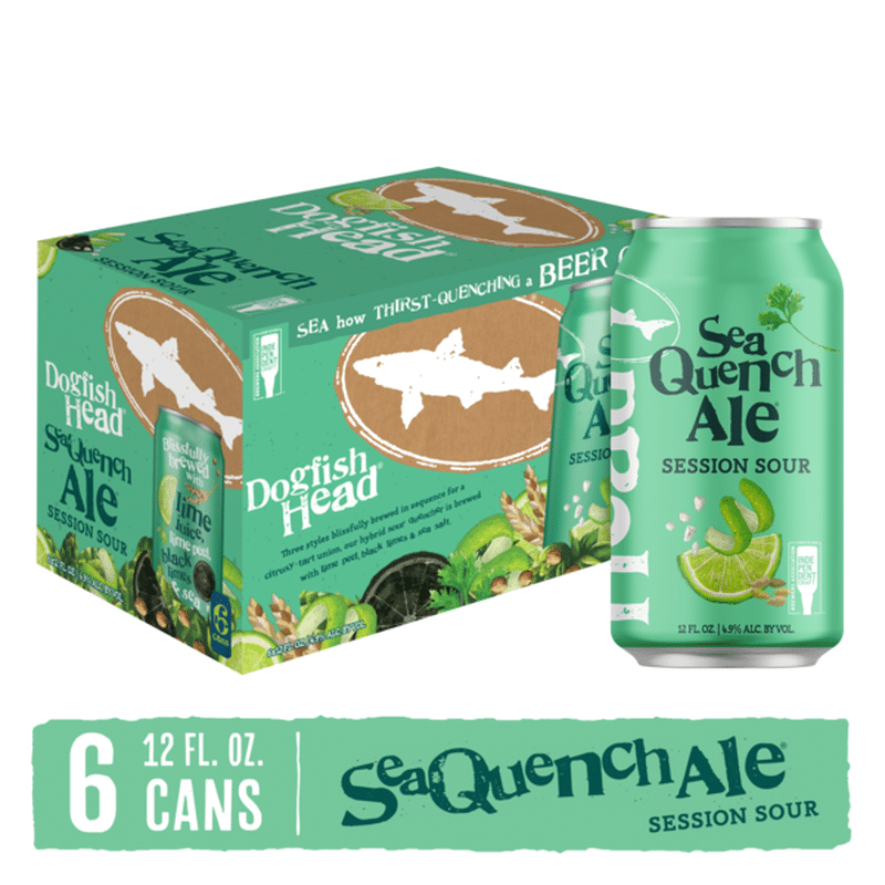 Dogfish Head Brewery SeaQuench Ale Session Sour Beer (12 fl oz) - Instacart