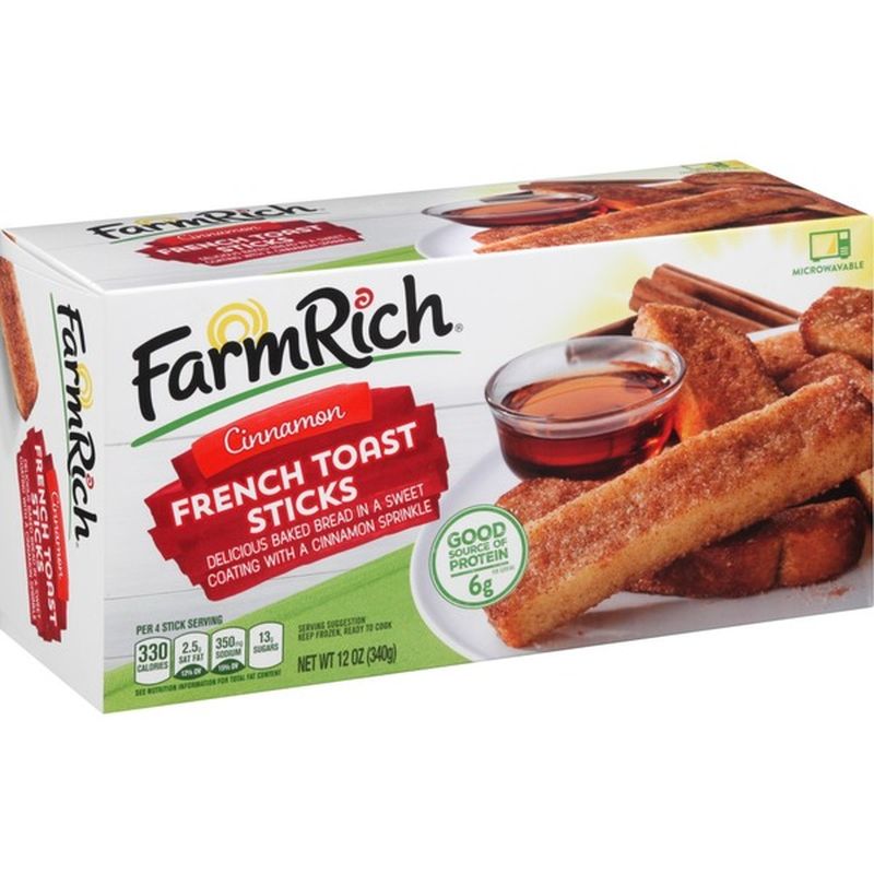 Farm Rich Cinnamon French Toast Sticks 12 Oz Instacart