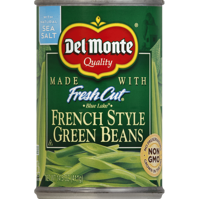 Del Monte Green Beans, Blue Lake, French Style (14.5 oz) - Instacart