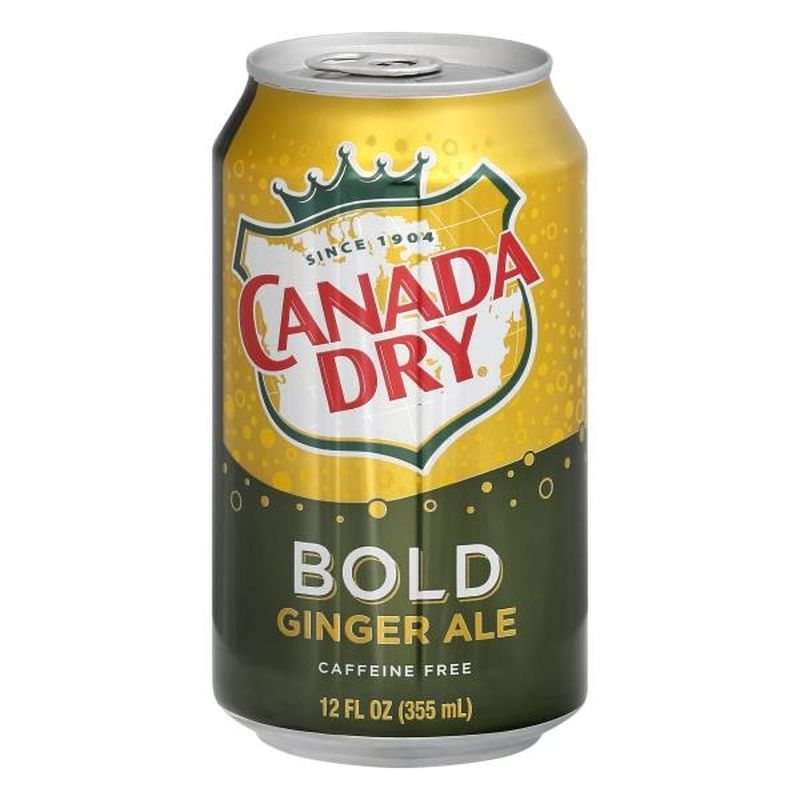 Canada Dry Bold Ginger Ale Ingredients Canada Dry Ginger Ale Bold 12 Oz Instacart