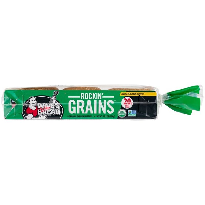 Dave's Killer Bread Rockin' Grains Organic English Muffins (6 ct) from