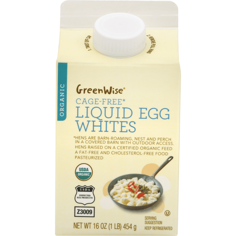GreenWise Egg Whites, Organic, Liquid (16 oz) Instacart