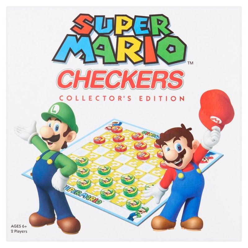 Perrigo Nintendo Super Mario Checkers