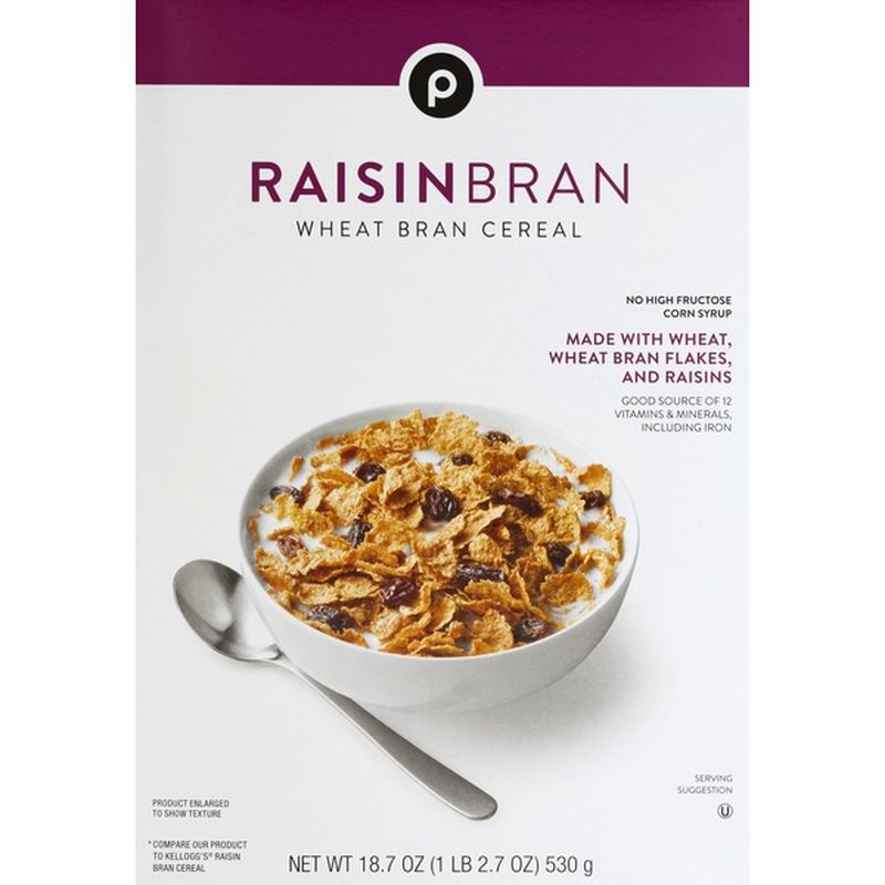 Publix Cereal, Raisin Bran (18.7 oz) Instacart