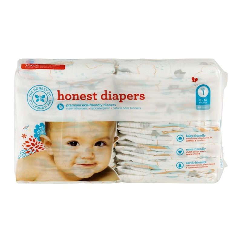 honest company size 1 diapers