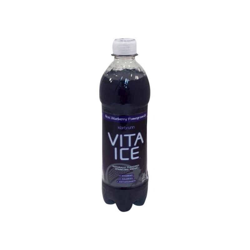 Vita Ice Sparkling Water, Acai Blueberry Pomegranate (17 oz) Instacart