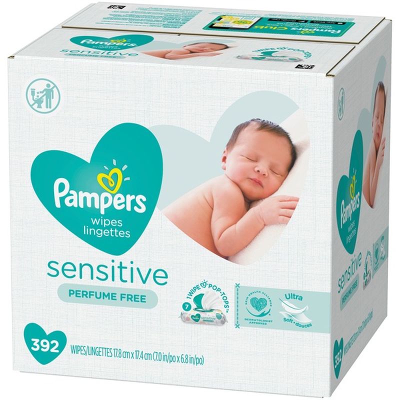 Pampers Baby Wipes Perfume Free (8.4 lb) Instacart