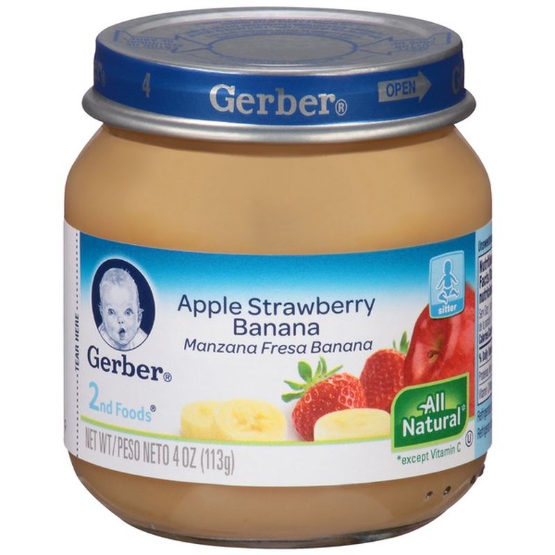 Gerber 2 Nd Foods Banana Baby Food (4 oz) - Instacart