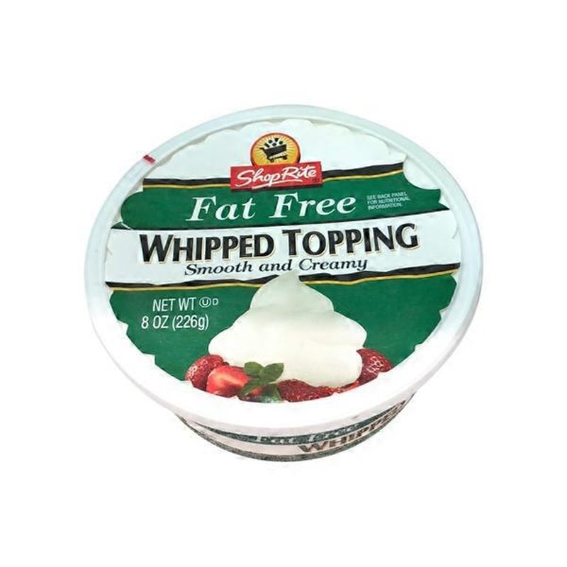 ShopRite Fat Free Whipped Topping (8 oz) Instacart