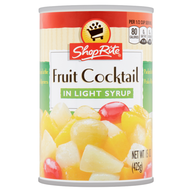 ShopRite Fruit Cocktail In Light Syrup (15 oz) from ShopRite Instacart