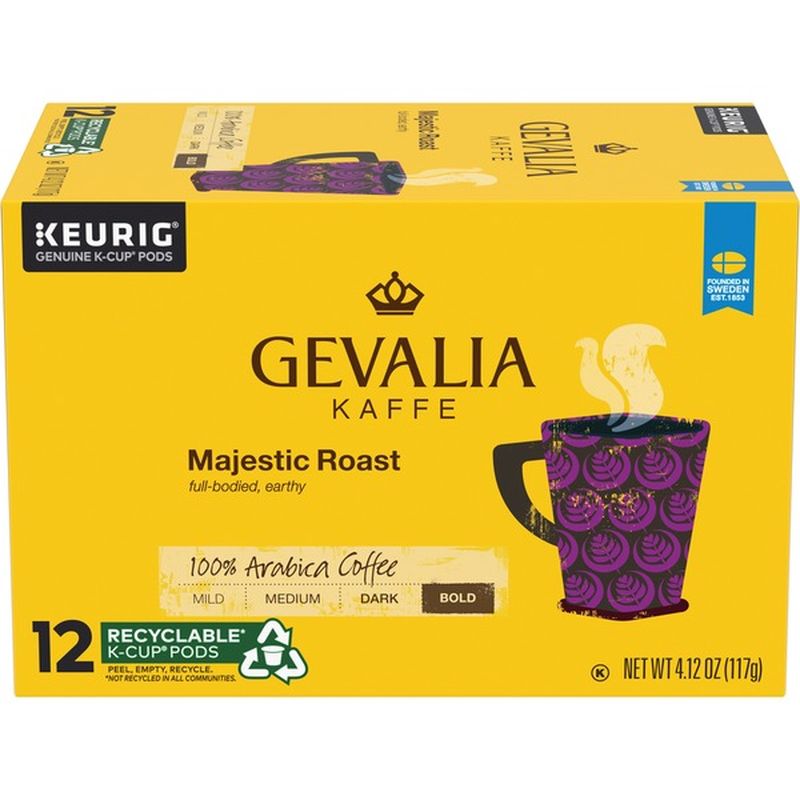 Gevalia Kaffe Majestic Roast Bold, KCups (12 ct) Instacart