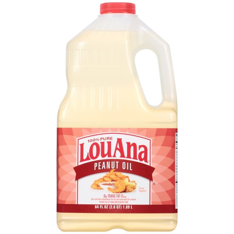LouAna Peanut Oil, 100 Pure (64 oz) from Kroger Instacart