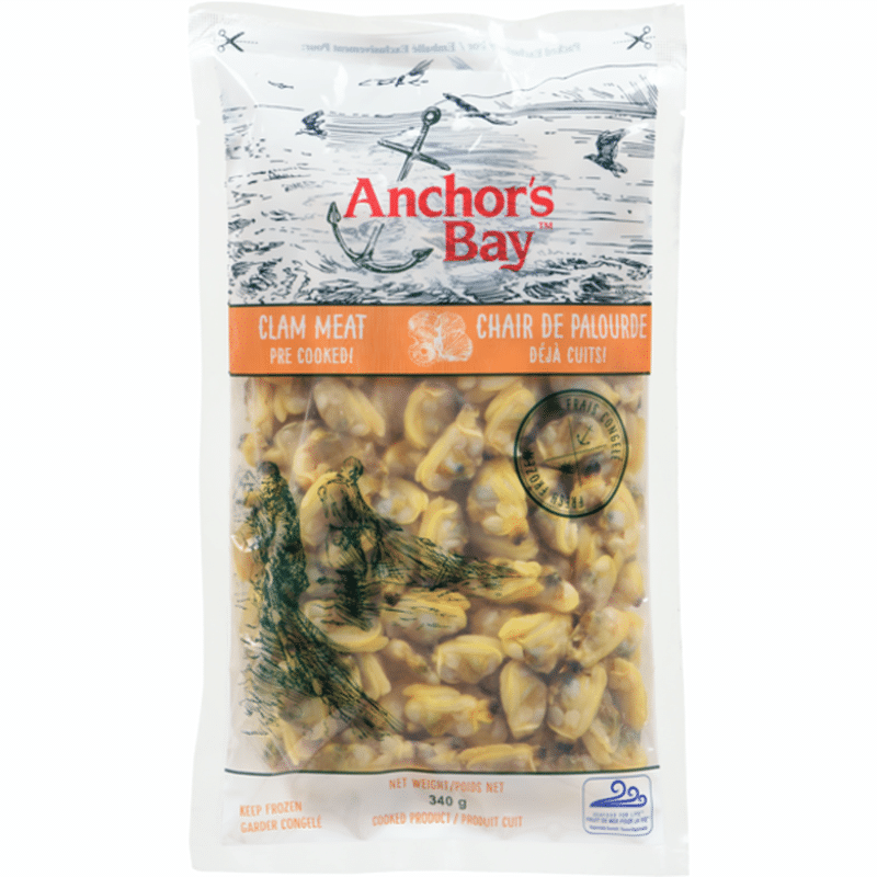 Anchor Bay Cooked Clam Meat (300 g) Instacart