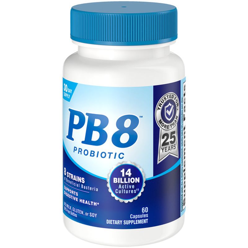 Nutrition Now Pb8™ Probiotic Supplement For Men And Women, 60 Count (60 ...