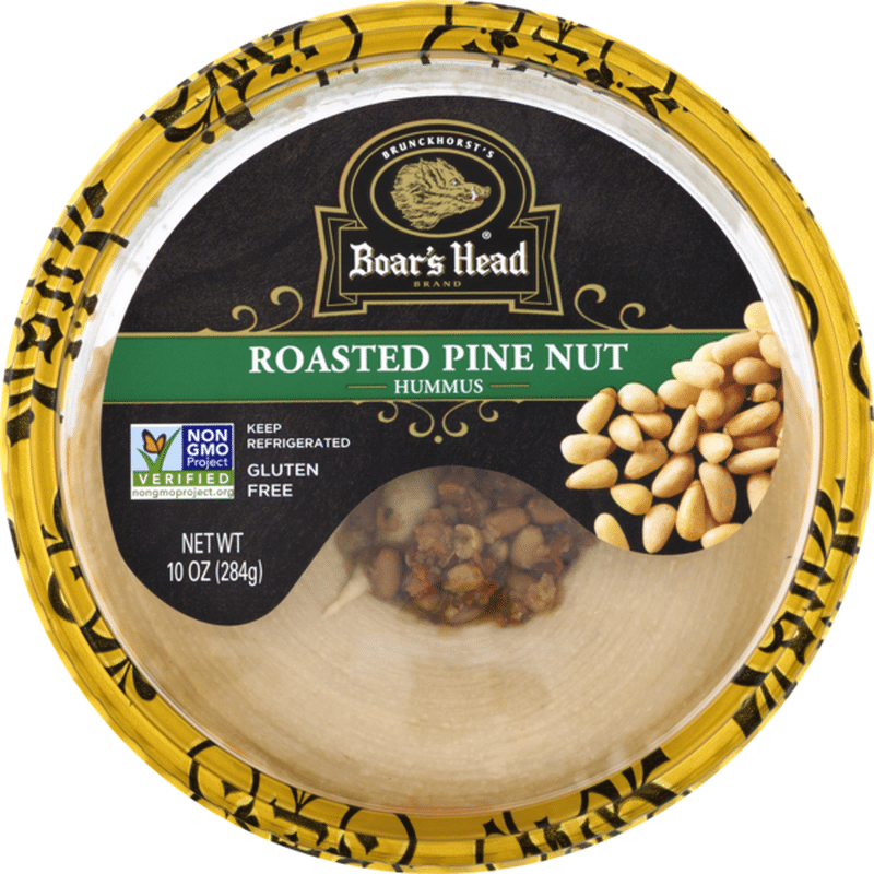 Boar's Head Hummus Roasted Pine Nut (10 oz) Instacart