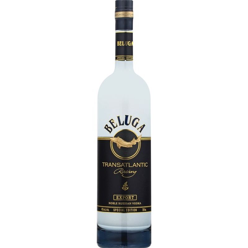 Beluga Vodka, Noble Russian, Export (750 ml) Instacart