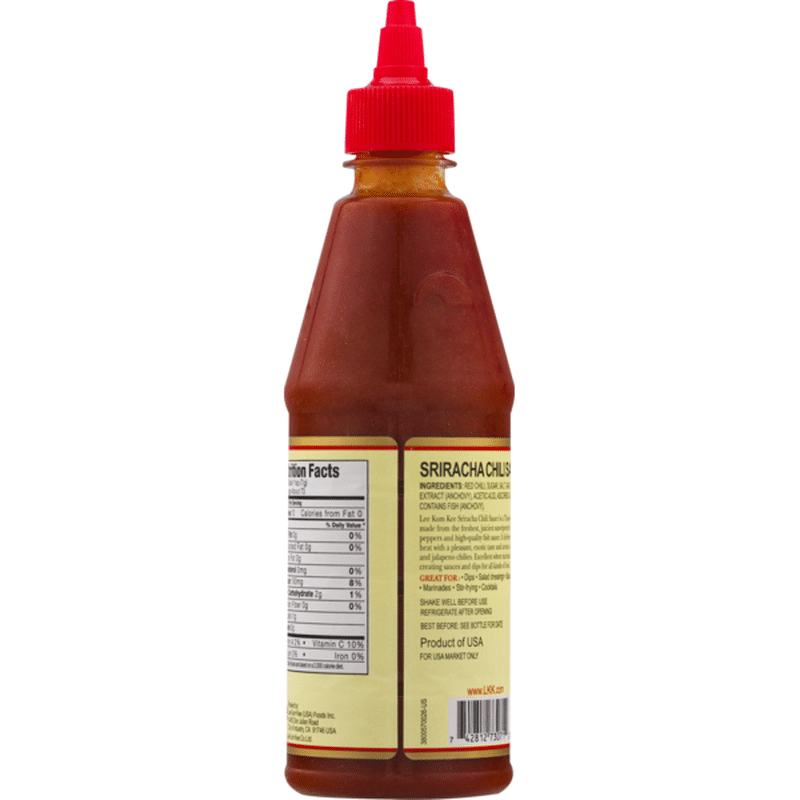 Lee Kum Kee Chili Sauce, Sriracha (18 oz) Instacart