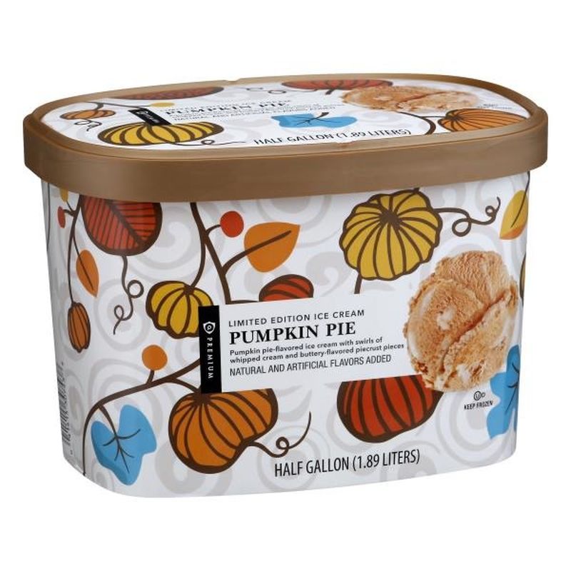 Publix Premium Ice Cream, Pumpkin Pie (0.5 gal) Instacart