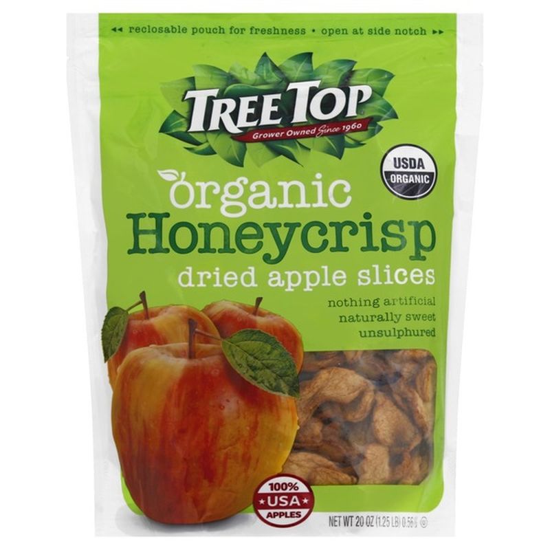Tree Top Apple Slices, Organic, Dried, Honeycrisp (20 oz) Delivery or