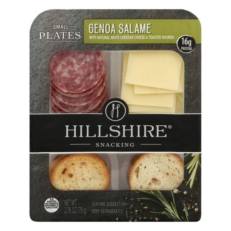 Hillshire Farm Hillshire Snacking Small Plates Genoa Salame and White