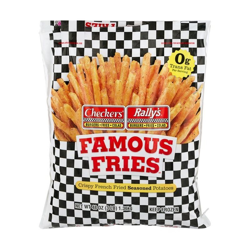 Checkers & Rally's Fries, Famous, Seasoned