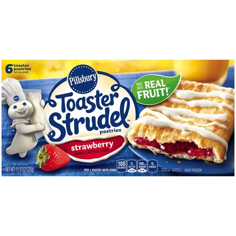 Pillsbury Toaster Strudel Strawberry Toaster Pastries (11.5 oz) - Instacart