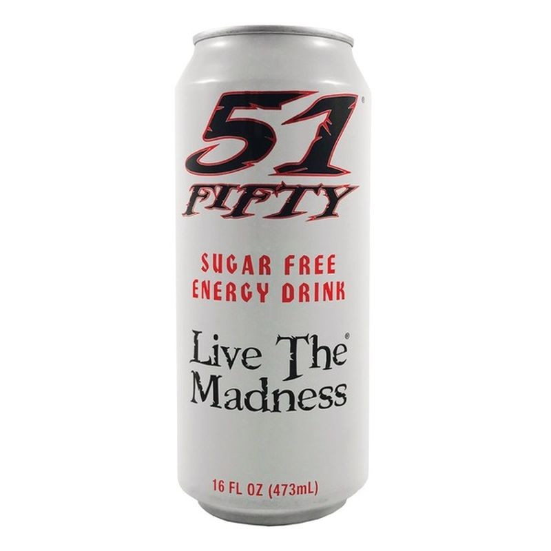 51 Fifty Sugar Free Energy Drink