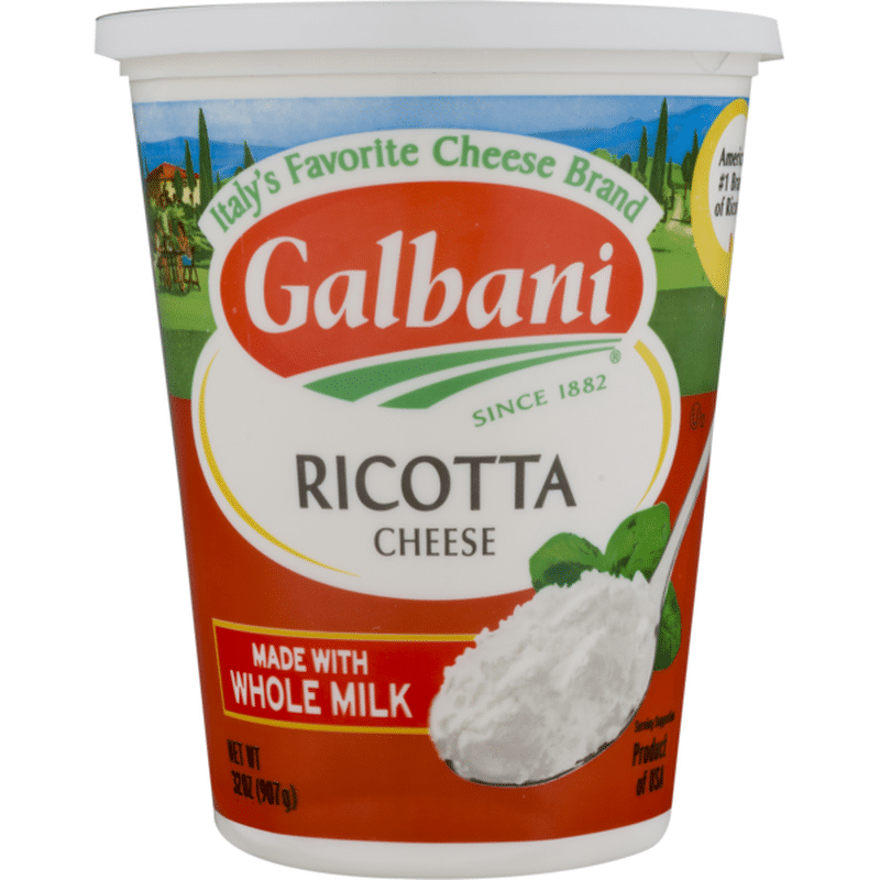 Galbani Dairy Galbani Whole Milk Ricotta Cheese (32 oz) Instacart
