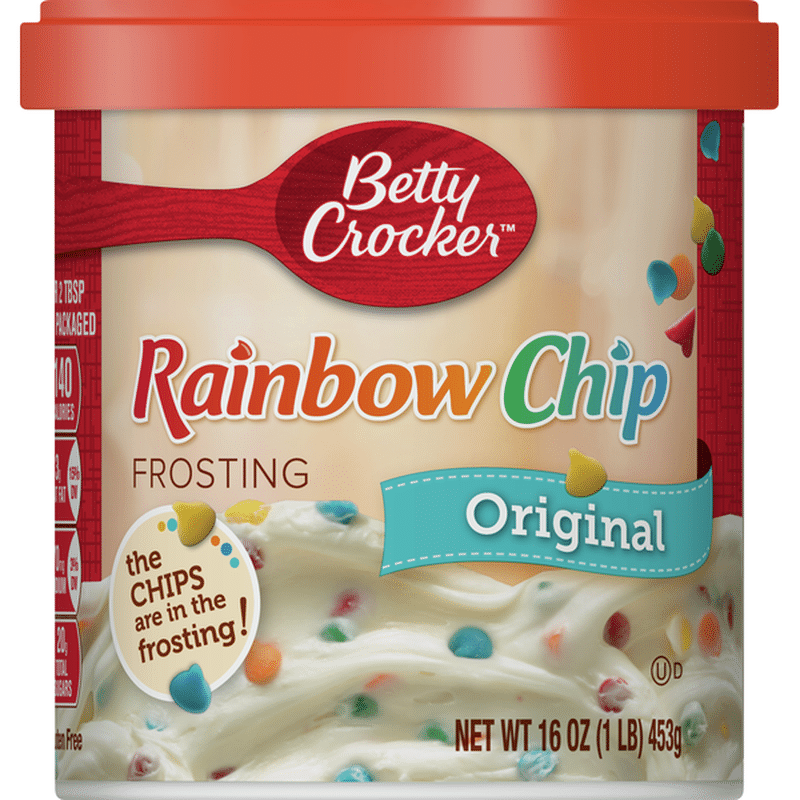 Betty Crocker Frosting, Original, Rainbow Chip (16 Oz) From Falletti ...