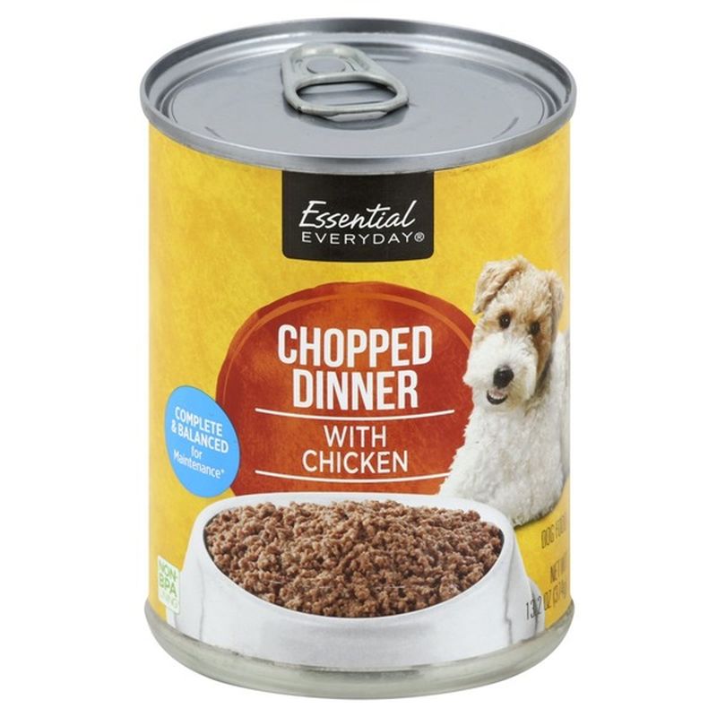 Essential Everyday Dog Food, Chopped Dinner, with Chicken (13.2 oz) Instacart