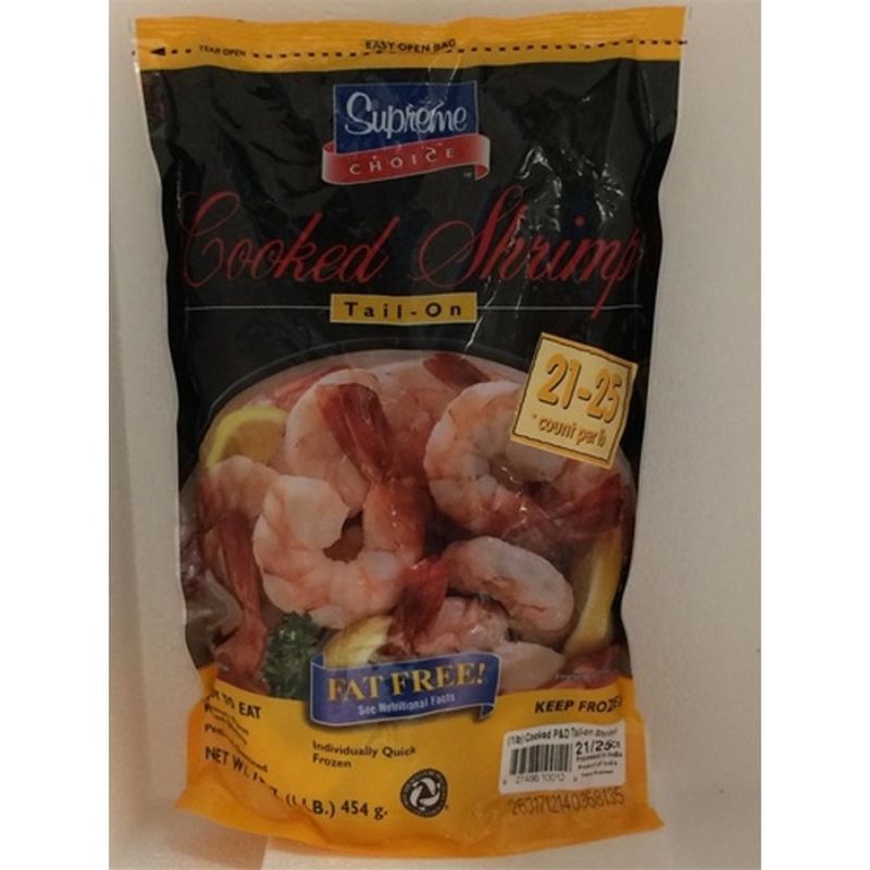 Supreme Choice 21-25 Count Cooked Shrimp