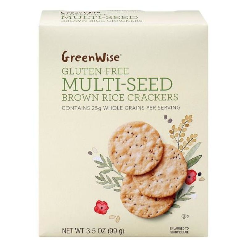multigrain brown rice crackers