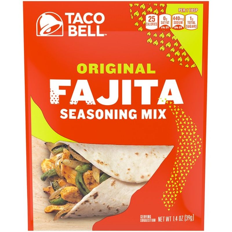 Taco Bell Home Originals Original Fajita Seasoning Mix (1.4 oz) from