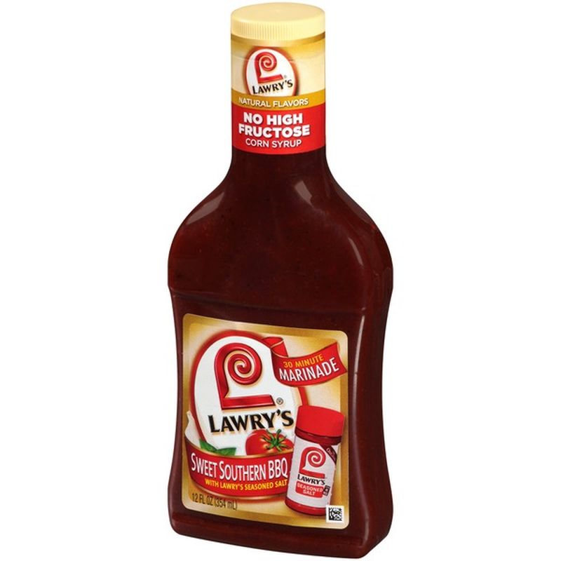 Lawry's® Sweet & Southern BBQ Marinade (12 fl oz) from Vons - Instacart