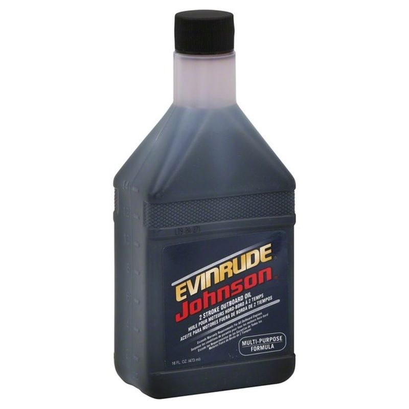 Johnson Outboard Oil, 2 Stroke, MultiPurpose Formula (16 oz) Instacart