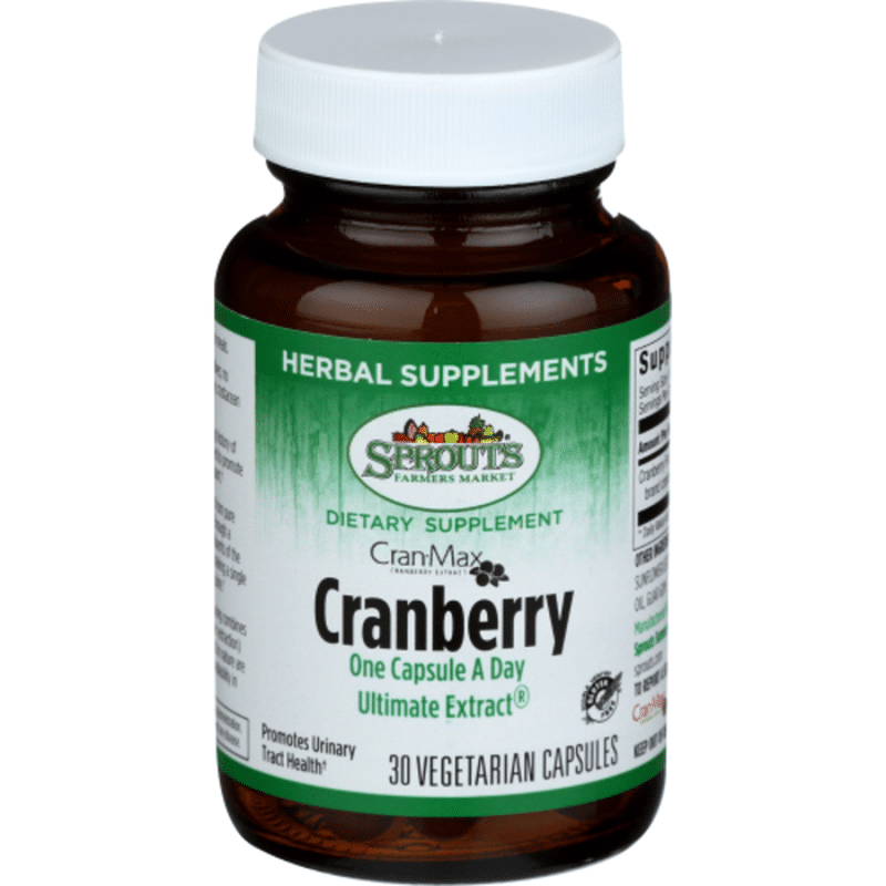 Sprouts Cran Max Cranberry Supplement (30 ct) from Sprouts Farmers
