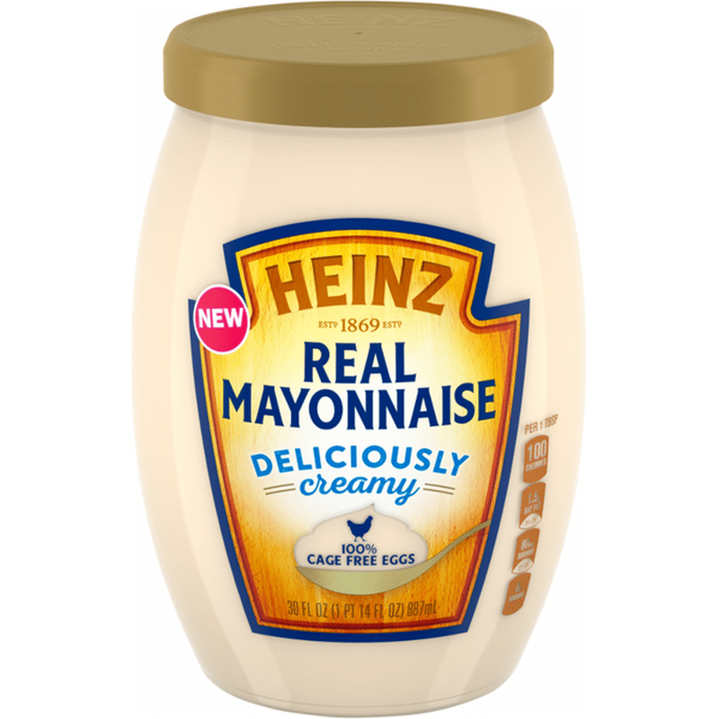 Heinz Real Mayonnaise (30 fl oz) - Instacart