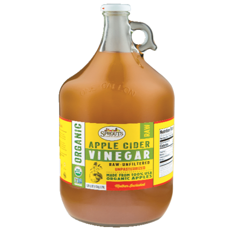 Sprouts Organic Unfiltered Apple Cider Vinegar (128 fl oz) Instacart